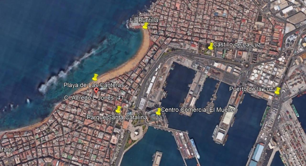 Flatguest Canteras Sunset Beach Las Palmas de Gran Canaria Exterior foto